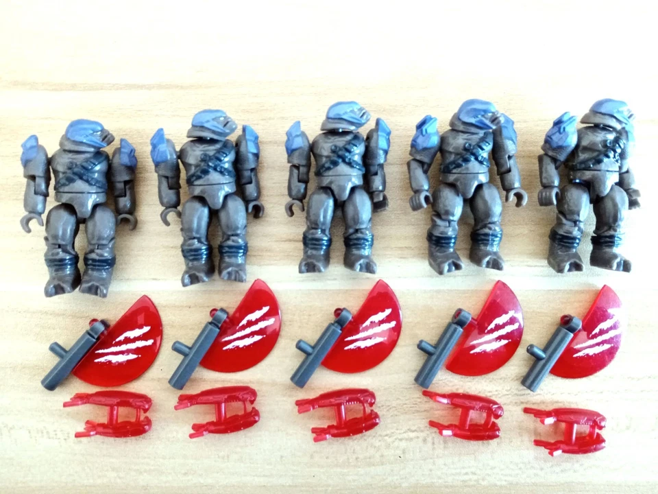 Lote menor Halo Mega Bloks roxo bruto - Imagem 1 de 1