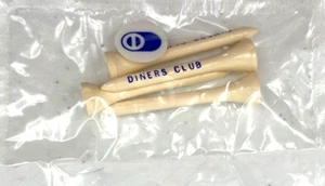 Diners Club International Golf Tees Ball Marker Promotional Advertising Item - Picture 1 of 7