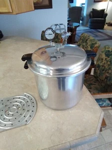 Mirro 22 QT Pressure Cooker, Stock Pot, 1 Rack, M-0622, Canner, Canning - Picture 1 of 13