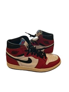 Jordan 1 Retro OG Spiderman Origin Story Shoes Men’s Size US 12 UK 11 Red Marvel - Picture 1 of 7