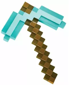 Minecraft Diamant Spitzhacke Spielzeug Replik 4+ Diamant 41 cm lang Kunststoff authentisch - Bild 1 von 24