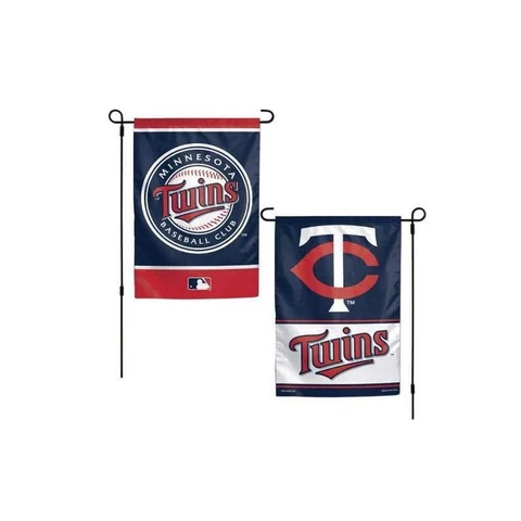 WinCraft MLB Minnesota Twins Flag 12" x 18" Garden Style Double Sided Flag Cover