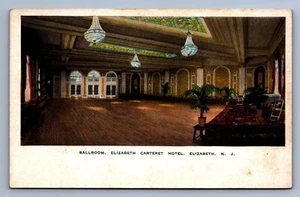 Postcard Vtg New Jersey Ballroom Elizabeth Carteret Hotel Architecture - Picture 1 of 2