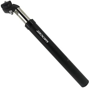 ZOOM Bike saddle Seatpost 31.6mm Suspension seat post Black - Picture 1 of 7