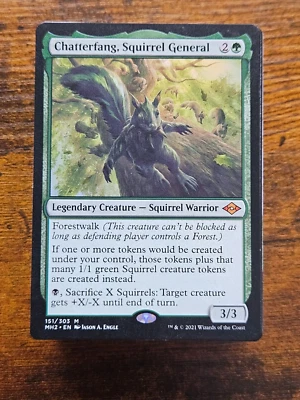 Custom Commander Deck ~ Squirrels & Tokens ~ Chatterfang, Squirrel General ~ MTG - Image 1 of 4