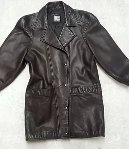 Michael Hoban NORTH BEACH LEATHER Womens leather coat size 8 - Picture 1 of 8