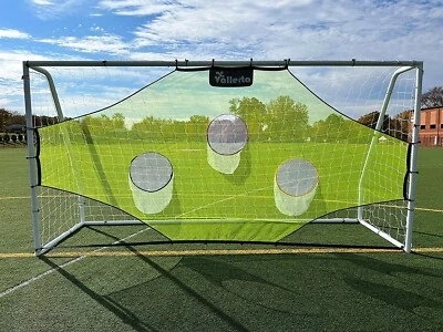 Vallerta® Skill-Shot 12x6 Ft. Soccer Target Net & Rebounder (goal not included)