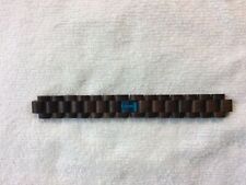 Wewood Wooden Criss Black Watch Strap / Bracelet Tongue 1cm/2cm X 16cm Long. New