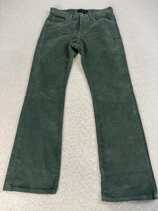 Pantalones de mezclilla Lucky Brand Sweet tiro medio para mujer de pana elásticos de algodón verde 4/27 - Imagen 1 de 8