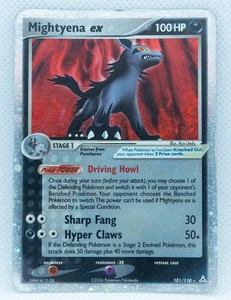 MIGHTYENA EX 101/110 Ultra Holo Rare Ex Holon Phantoms - Pokemon Card 2006 - Bild 1 von 9