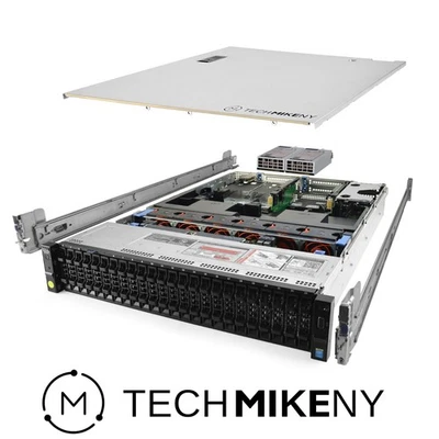 Dell PowerEdge R730xd Server 2x E5-2697v3 2.60Ghz 28-Core 128GB RAM 24x Caddies - Image 1 of 4