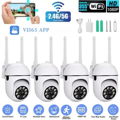 5G WiFi Security CCTV Camera Outdoor - 1080P HD Night Vision for Home Protection - Image 1 of 4