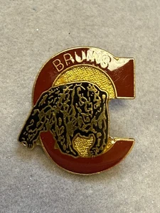 Spilla distintivo bavero smalto squadra hockey su ghiaccio vintage Bruins mascotte 6868 - Foto 1 di 4