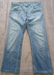 LEVI's 559 Herren Jeans Größe W34 L29 Blau Straight Leg Relaxed Fit - HEM ADJUSTED - Bild 1 von 14
