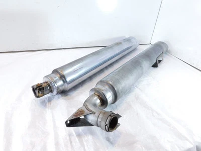 Triumph Rocket III 3 Touring Black Rear Left/Right Exhaust System Muffler Pipes - Image 1 of 4