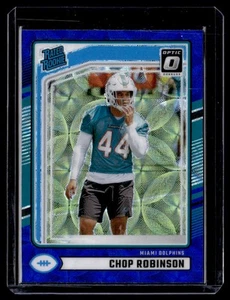 Chop Robinson 2024 Donruss Optic Preview Blue Scope #351 RC Miami Dolphins - Picture 1 of 2