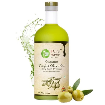 Pure Nutrition Organic Extra Virgin Olive Oil 500ml - Image 1 of 4