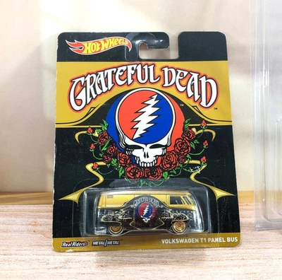 Hot Wheels 2014 Grateful Dead VW Volkswagen T1 Panel Bus with Protector - Image 1 of 4