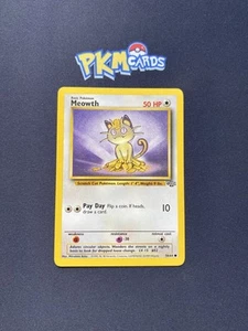 Juego de cartas coleccionables Pokémon Meowth Jungle 56/64 LP regular. - Imagen 1 de 3