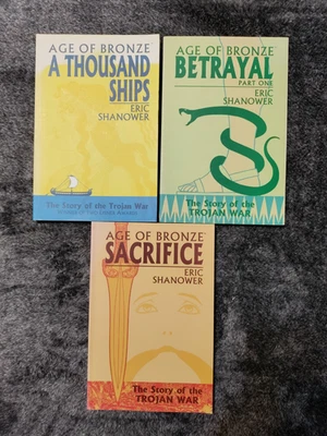 Age of Bronze Vols.  1, 2 & 3A : Eric Shanower -Trojan War Graphic Novel Lot - Image 1 of 4