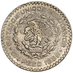 MEXICO. PESO. 1958. - Imagen 1 de 2