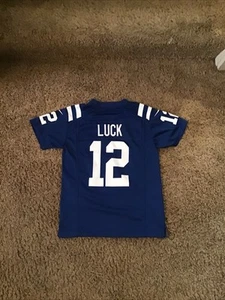 Nike Indianapolis Colts Andrew Luck 12 Youth Boys Jersey Size Small - Picture 1 of 2