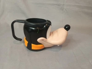 Goofy Plastic Cup Vintage Disney Children's Mug Sculpted 3D Applause - Picture 1 of 10