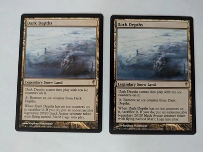 2 Dark Depths Coldsnap MTG NM Free shipping with tracking - Image 1 of 2