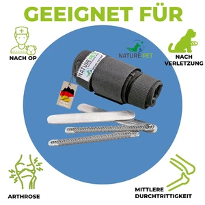 Nature Pet Premium Hunde Bandage für den Vorderlauf / Pfoten Bandage Hund - Bild 1 von 11