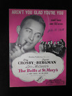 Aren't You Glad You're You 1938 The Bells Of St. Mary's Sheet Music