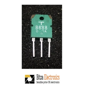 Toshiba 2SB688 B688 PNP Audio Power Transistor 120V 8A (16A) 80W TO-3P - Picture 1 of 2