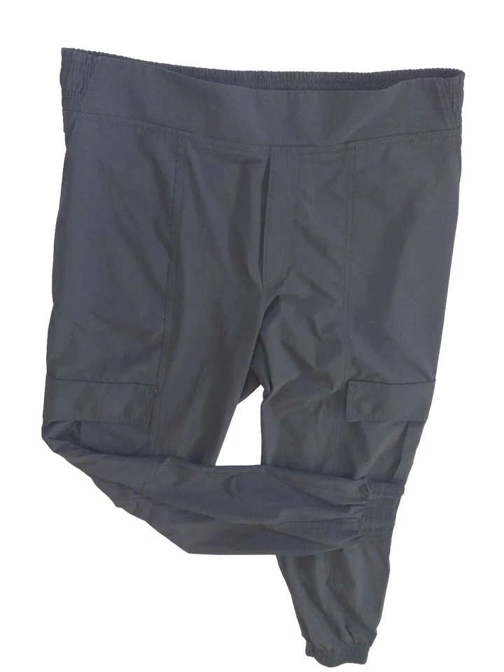 Athleta女式32运动套衫瑜伽慢跑工装实用黑色裤子 — 第 1/4 张图片