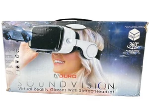 Aduro SoundVision Virtual Reality Glasses for 4.7 to 6 in Universal Smartphones - Picture 1 of 15