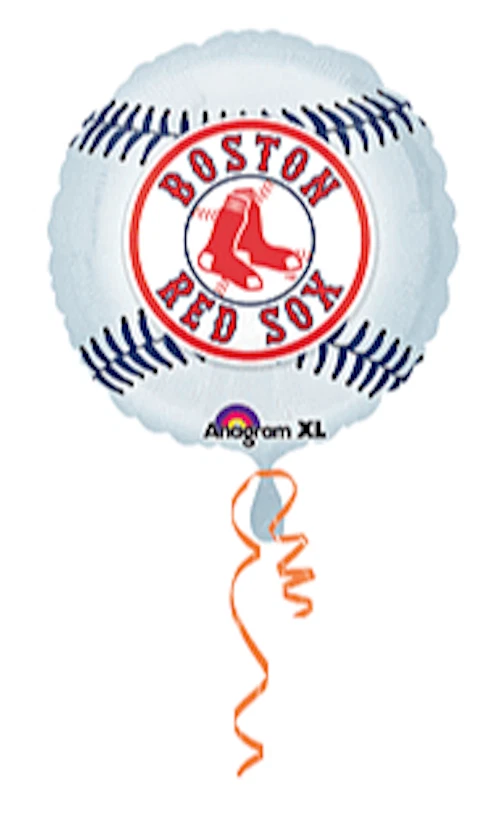 Boston Red Sox MLB Pro Baseball Sports Banquet Party Decoration Mylar Balloons - Image 1 of 1