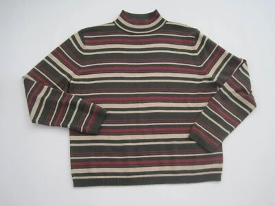 Suéter de Lana Pendleton M Verde Crema Rosa Rayas De Colección Usado en Excelente Condición Foto 1 de 4