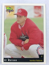 1991 Hamilton Redbirds-Classic BEST Minor League Baseball Card-Al Watson