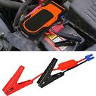 1X Car Battery Booster Cables Jumper Jump Start Plug Clips Wire Charge U7m8