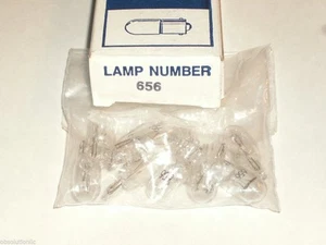 QUANTITY 10: Miniature Lamp/Light /Bulb 656 28V T3 1/4" - Imagen 1 de 1