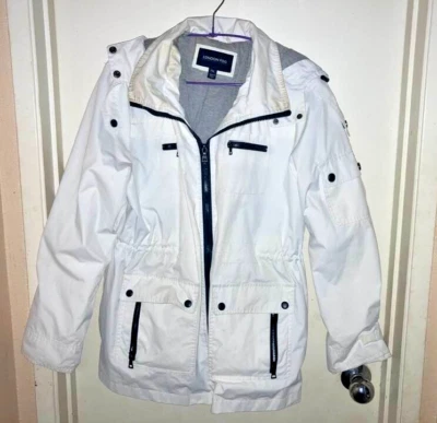 London Fog Women's Jacket Rain Coat Wind Breaker Size PXL Pockets Lined Foto 1 de 4