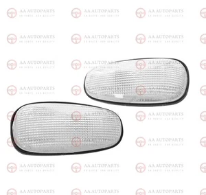 Clear SIDE BLINKER Indicator Guard Flasher For Holden Commodore VY VZ Pair - Picture 1 of 1