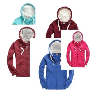 Cotton Ridge Premium superweiche Pfirsichoberfläche Erwachsene Reißverschluss Hoodie viele Farben W81 - Bild 1 von 21