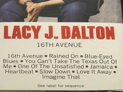 vintage Lacy J. Dalton16th Avenue 1982 CASSETTE Tape  214 - Image 1 of 2