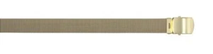 Rothco Web Belt With Gold Buckle - Picture 1 of 1