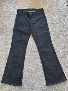 Pantalones de mezclilla vintage nuevos sin etiquetas Y2K 7 para toda la humanidad bolsillos de carga corte boot 27 SOLDOUT - Imagen 1 de 9
