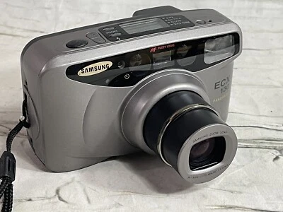 Cámara fotográfica panorámica de 35 mm Samsung ECX 130 de colección - PROBADA Foto 1 de 4