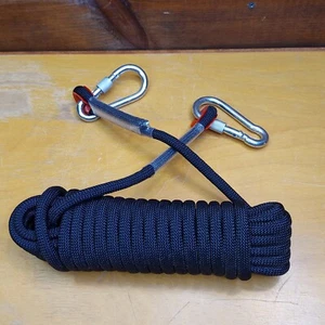 Cuerda de escalada estática 35 pies negra (diámetro 10 mm) - Imagen 1 de 6