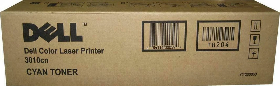 DELL Genuine/Original CT200860 C3010CN TH204 CYAN Printer Toner Cartridge 3010 - image 1 of 1
