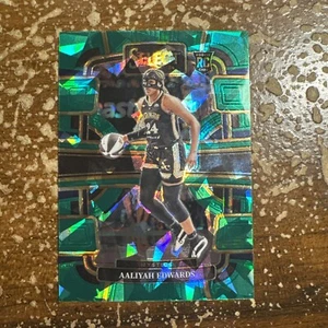 2024 Panini Select WNBA #36 Aaliyah Edwards Green Ice Prizm - Picture 1 of 2