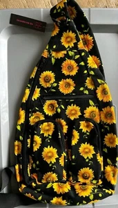 Nobo Sunflower Schultertasche No Boundaries Neu mit Etikett Rucksack einzelner Riemen - Bild 1 von 2