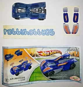 TR126 MOTO BLADE + BPZ VARIANTE CINA SORPRESINE KINDER JOY 2013/2014 HOT WHEELS - Picture 1 of 1